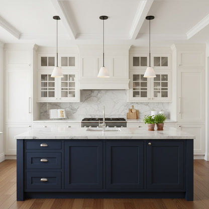 Pendant Light | Milk Glass Cone Design