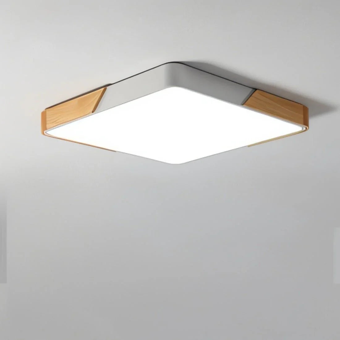 Ceiling Light | Modern Square Flush Design