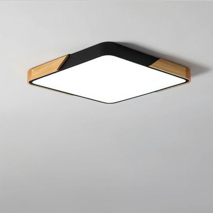 Ceiling Light | Modern Square Flush Design