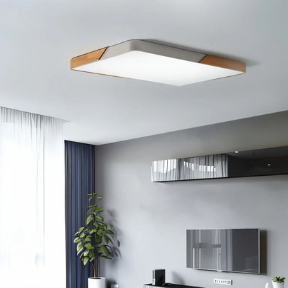 Ceiling Light | Modern Square Flush Design