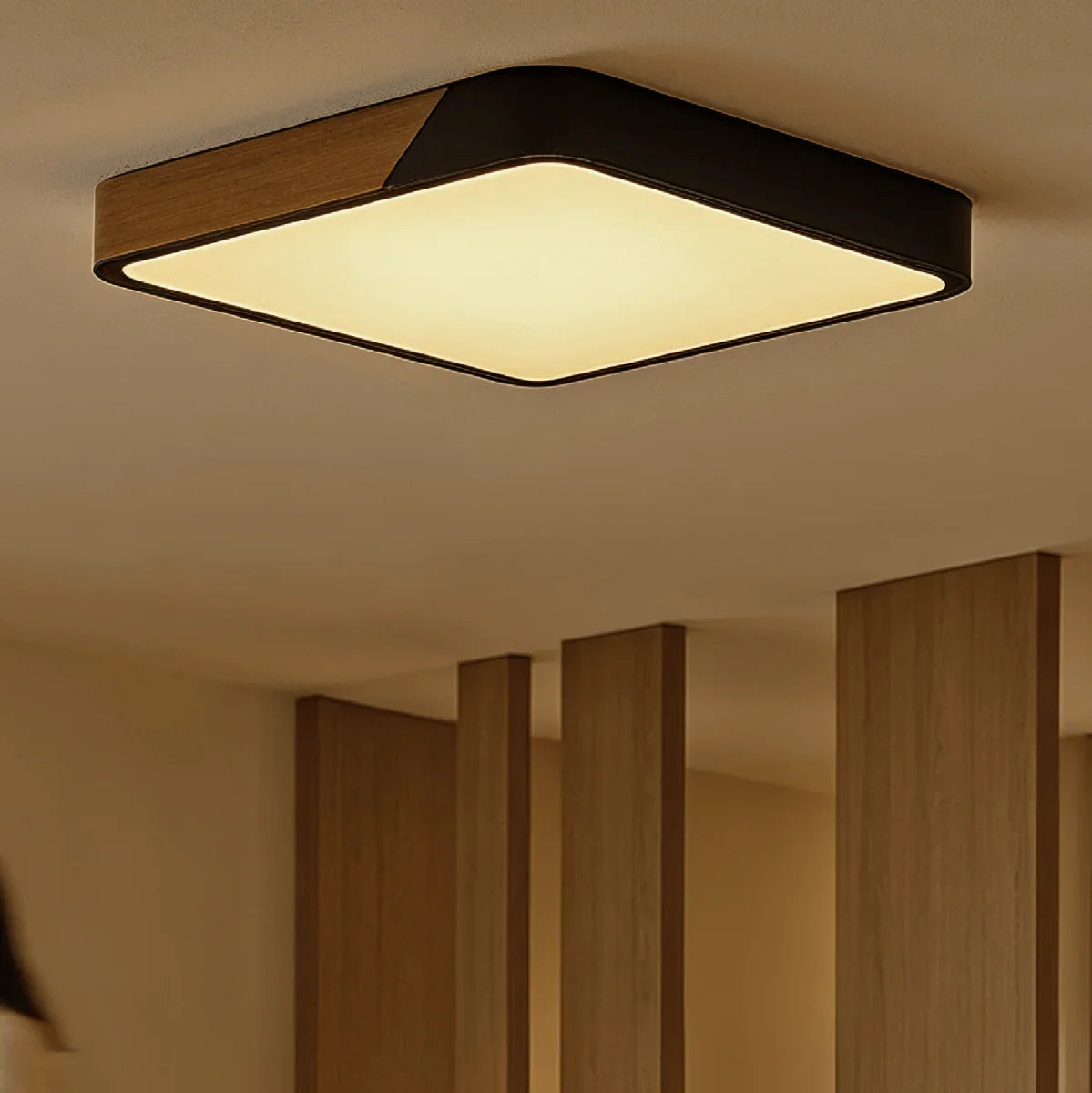 Ceiling Light | Modern Square Flush Design