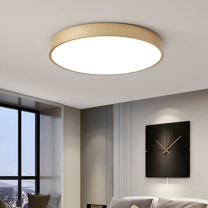 Ceiling Light | Minimalist Round Flush Mount