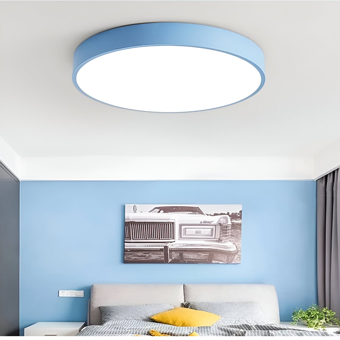 Ceiling Light | Minimalist Round Flush Mount