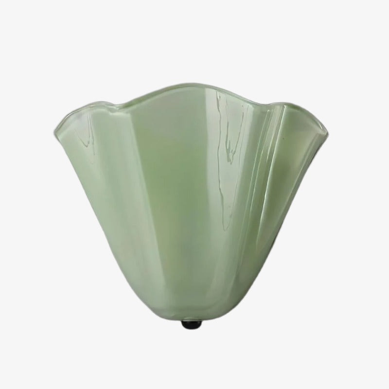 Wall Light | Sculptural Glass Uplighter Design