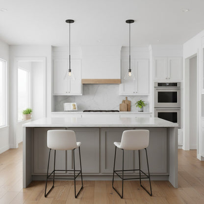 Pendant Light | Milk Glass Cone Design