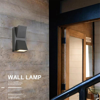 Wall Light | Geometric Metal Outdoor Design