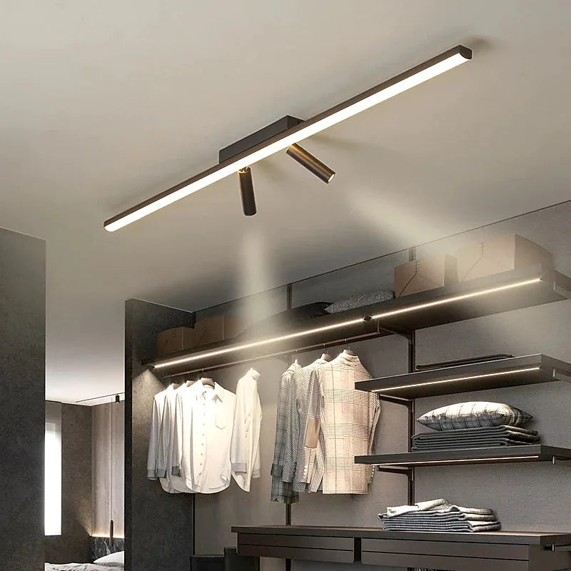 Ceiling Light | Linear LED Bar with Spotlight