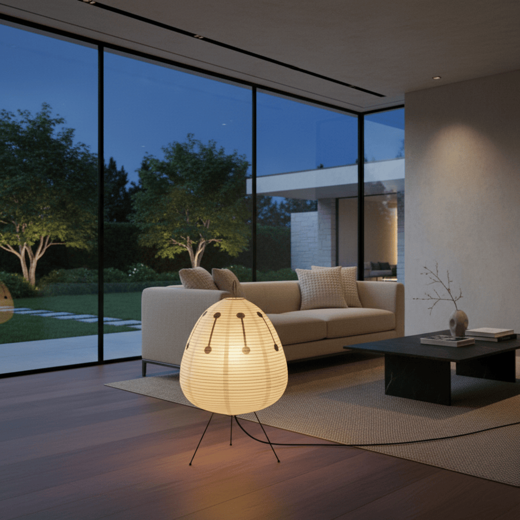 Elvora Bedside Light | Japanese Lantern Design