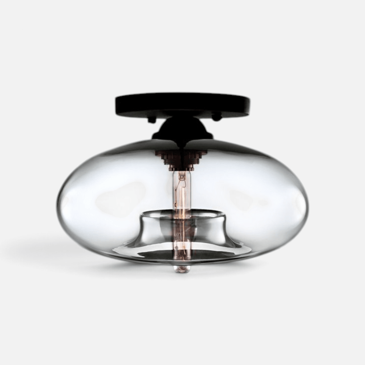 Elvora Ceiling Light | Art Deco Glass Globe Design