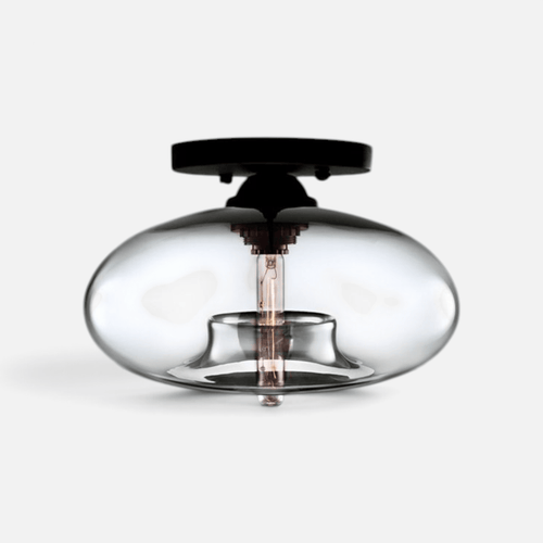 Elvora Ceiling Light | Art Deco Glass Globe Design