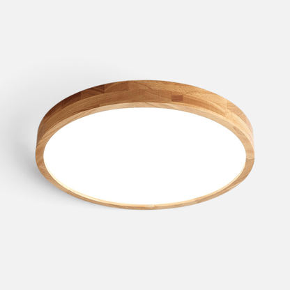 Elvora Ceiling Light | Bamboo Border Flush Mount Design