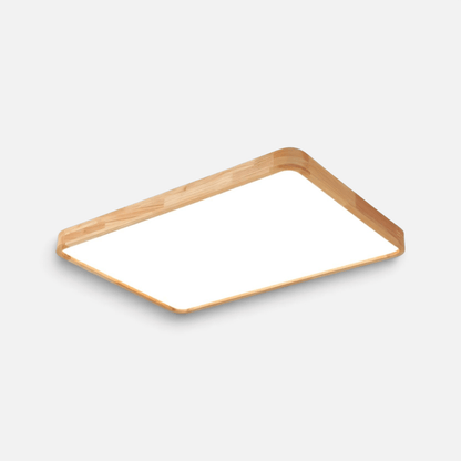 Elvora Ceiling Light | Bamboo Border Flush Mount Design