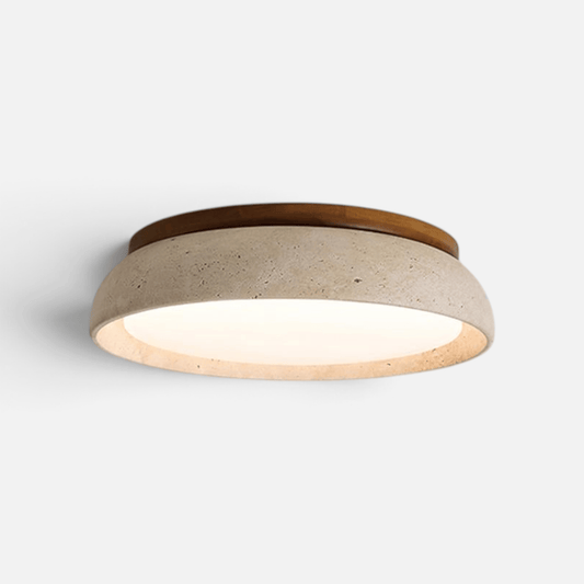 Elvora Ceiling Light | Bowl Shape Natural Design