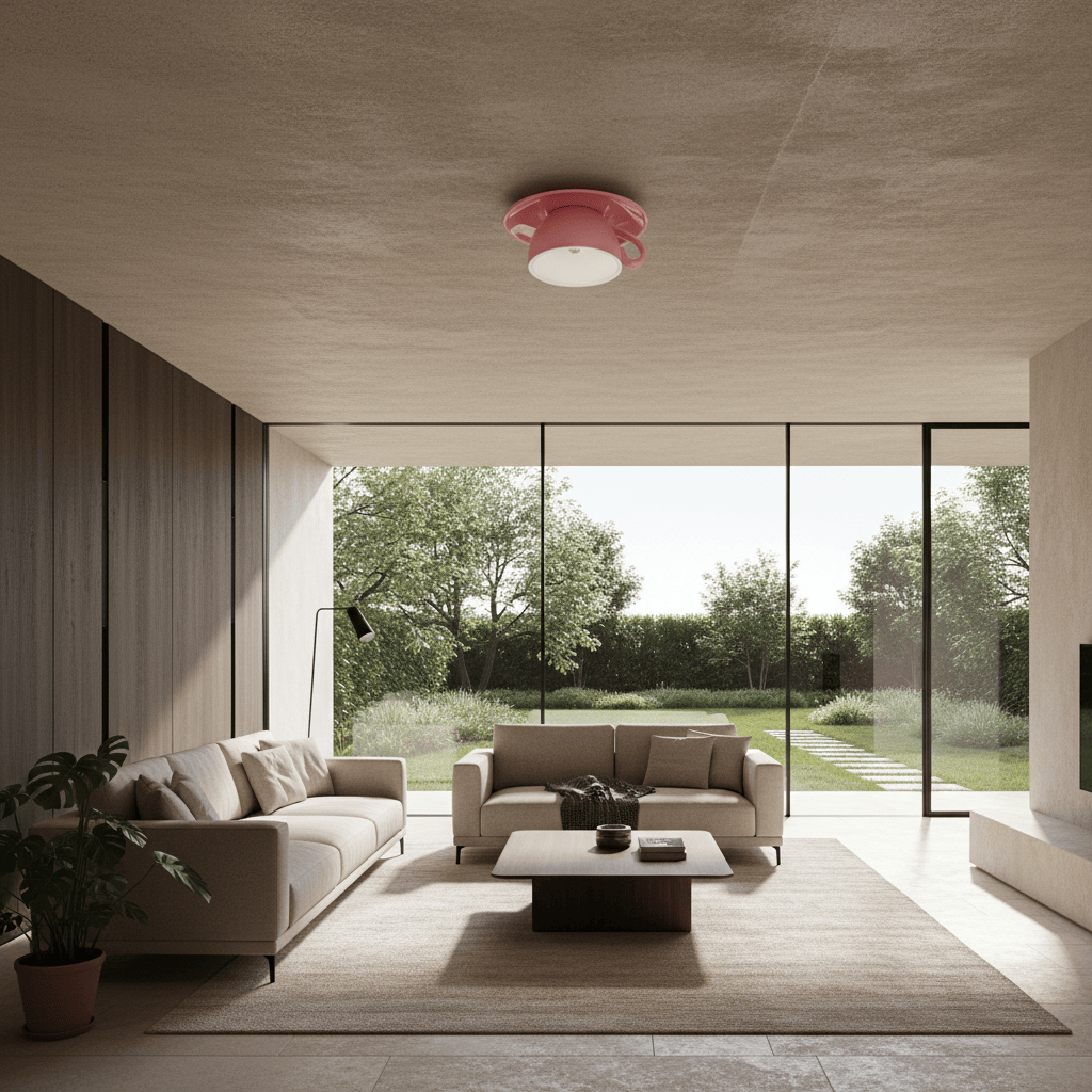 Elvora Ceiling Light | Coffee Cup Ceramic Design