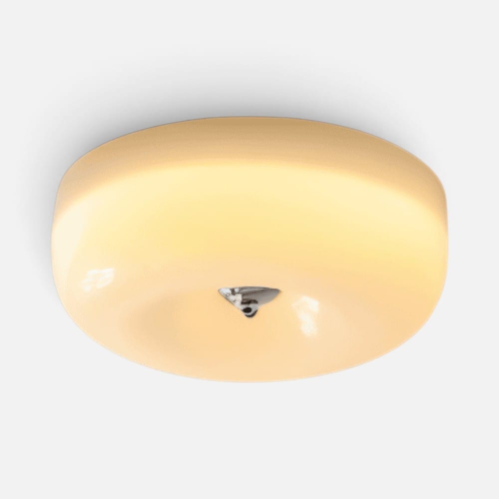 Elvora Ceiling Light | Donut Glass Dome Design