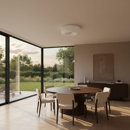 Elvora Ceiling Light | Donut Glass Dome Design