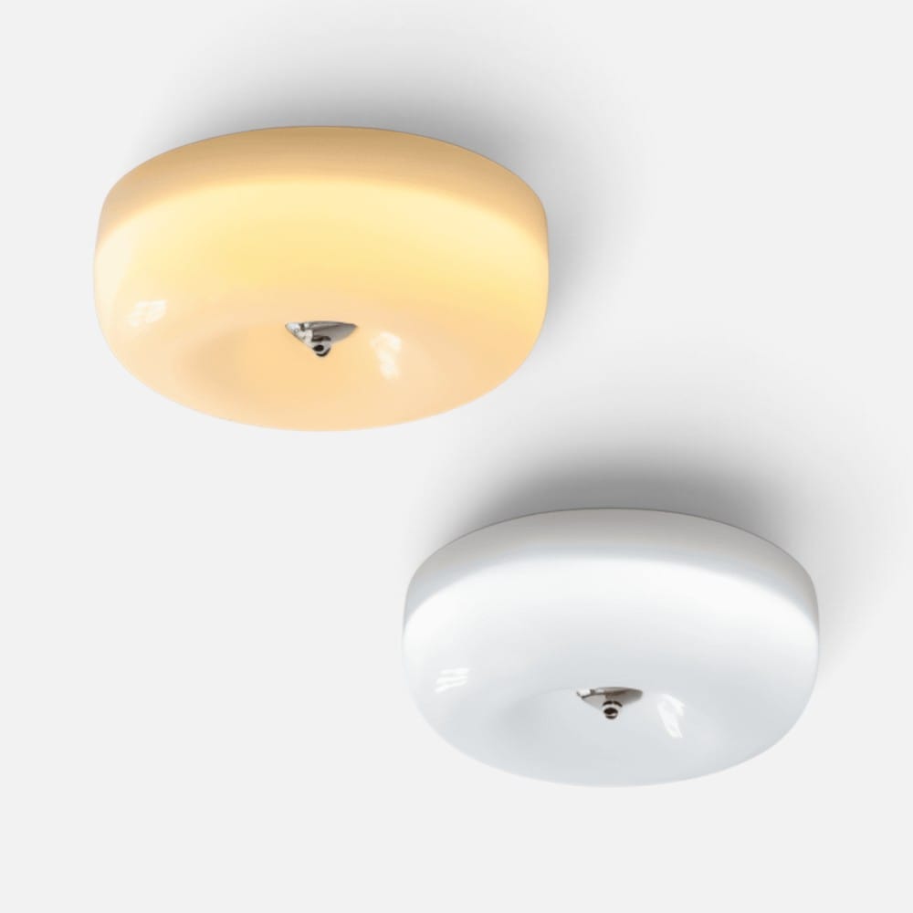 Elvora Ceiling Light | Donut Glass Dome Design