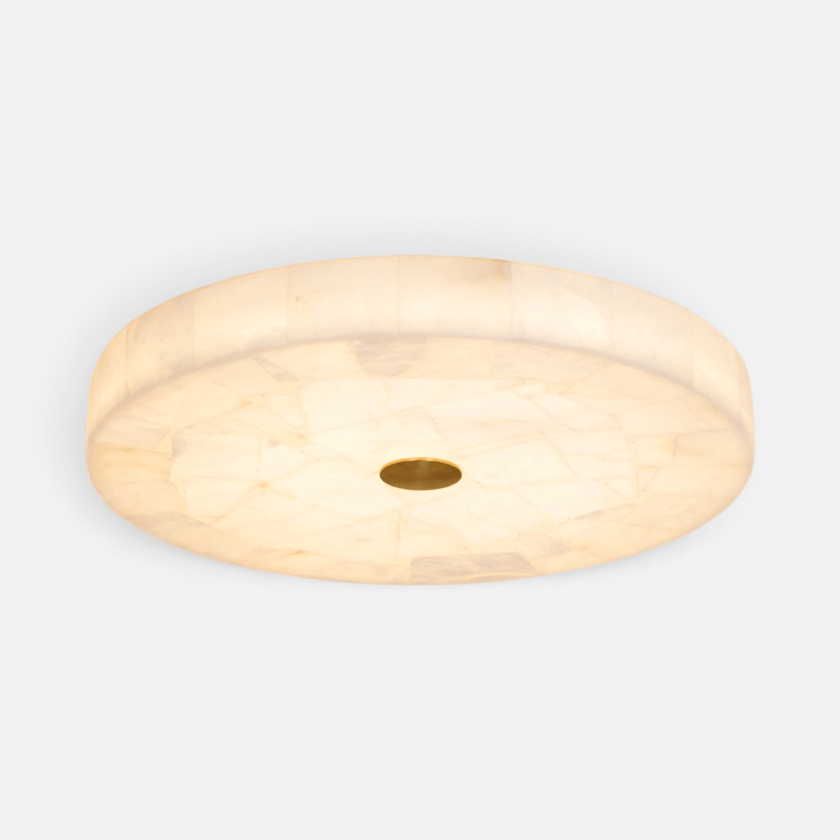 Elvora Ceiling Light | Marble Effect Flush Mount