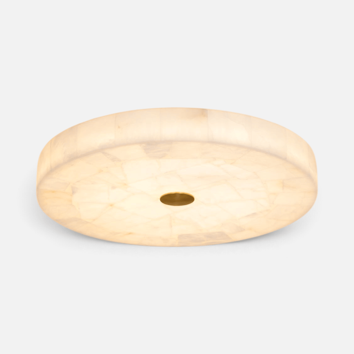 Elvora Ceiling Light | Marble Effect Flush Mount
