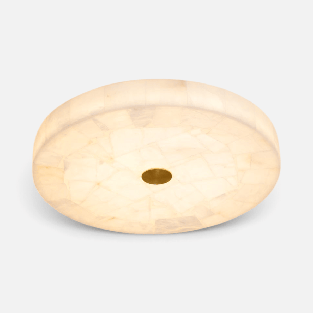 Elvora Ceiling Light | Marble Effect Flush Mount