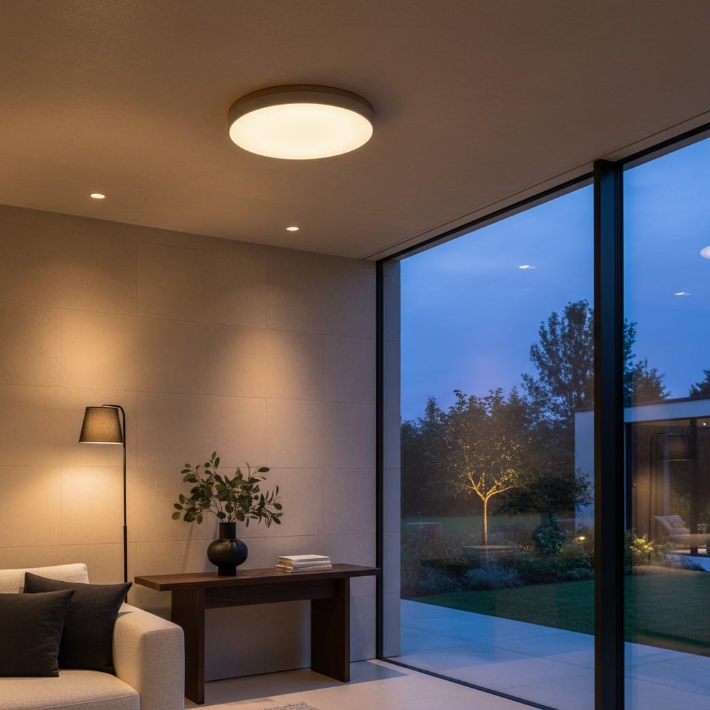 Elvora Ceiling Light | Minimalist Disc LED Light
