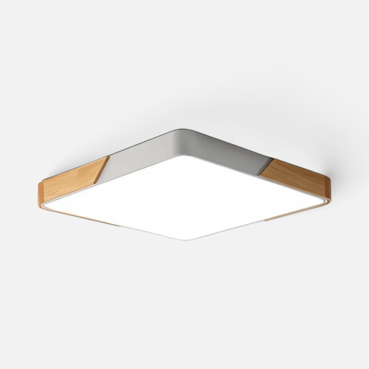 Elvora Ceiling Light | Modern Square Flush Design