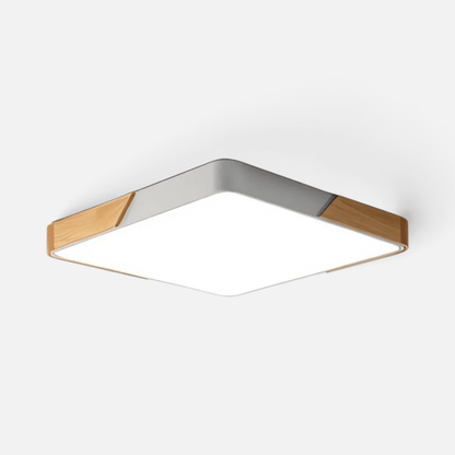 Elvora Ceiling Light | Modern Square Flush Design