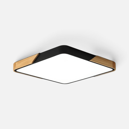 Elvora Ceiling Light | Modern Square Flush Design