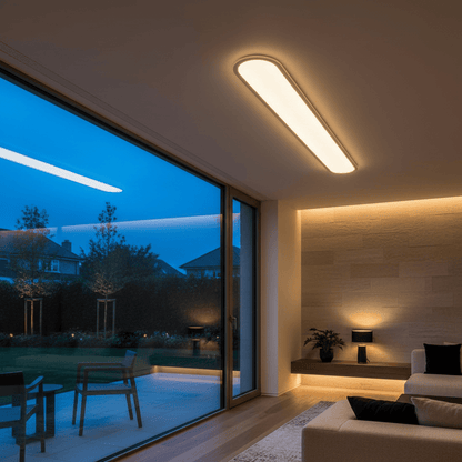 Elvora Ceiling Light | Oval LED Flush Mount