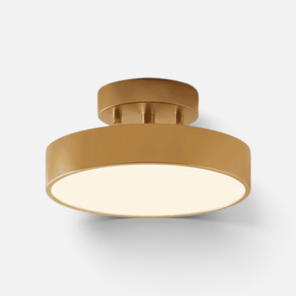 Elvora Ceiling Light | Round Drum Flush Mount