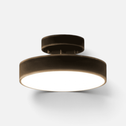 Elvora Ceiling Light | Round Drum Flush Mount