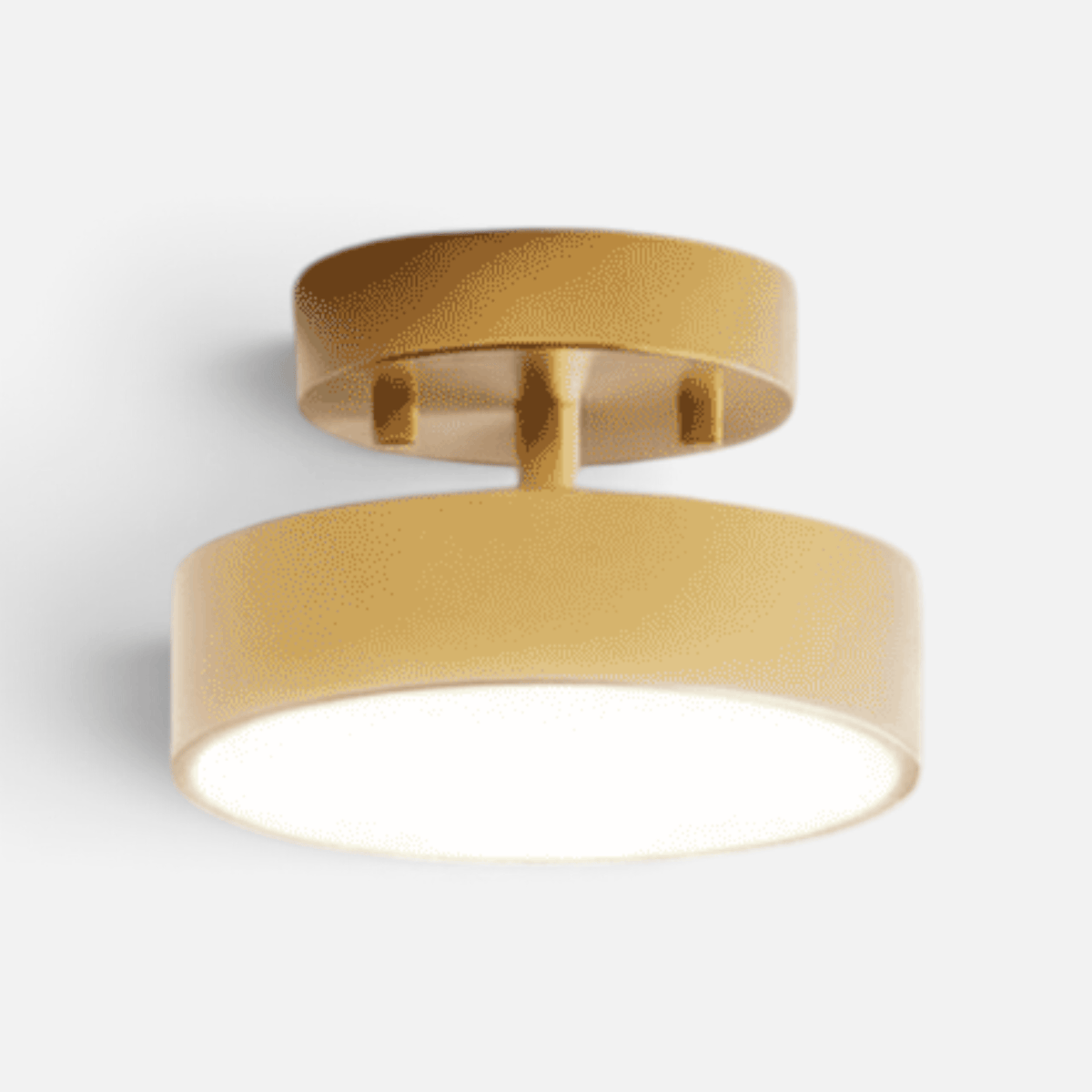 Elvora Ceiling Light | Round Drum Flush Mount