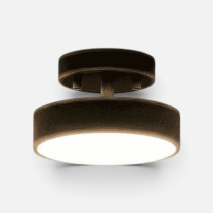 Elvora Ceiling Light | Round Drum Flush Mount