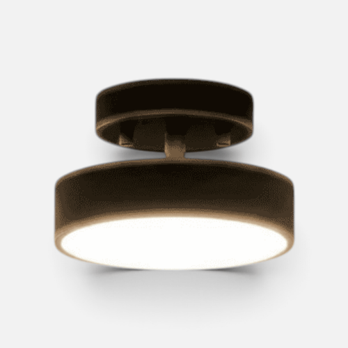 Elvora Ceiling Light | Round Drum Flush Mount