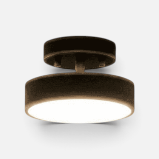Elvora Ceiling Light | Round Drum Flush Mount