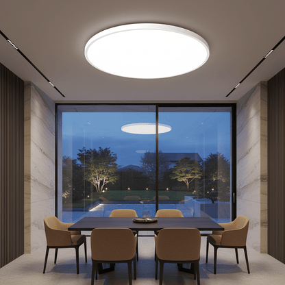 Elvora Ceiling Light | Round LED Flush Mount