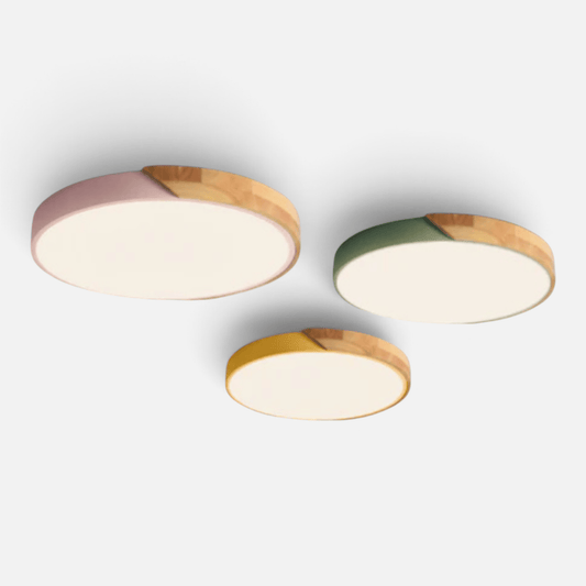 Elvora Ceiling Light | Scandinavian Round LED Design