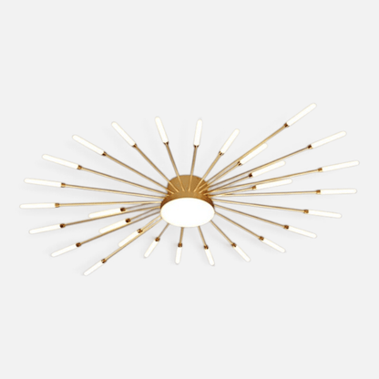 Elvora Ceiling Light | Sunburst Firework Design