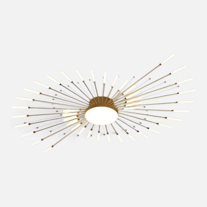 Elvora Ceiling Light | Sunburst Firework Design