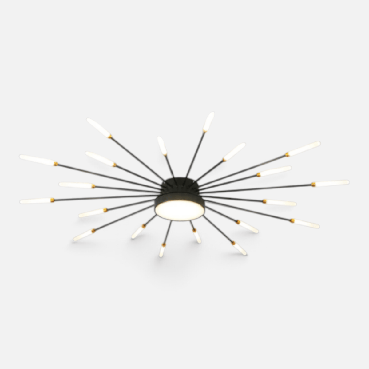 Elvora Ceiling Light | Sunburst Firework Design