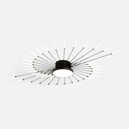 Elvora Ceiling Light | Sunburst Firework Design