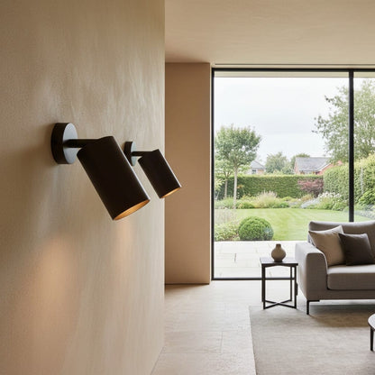 Elvora Ceiling Light | Swivel Cylinder Spotlight Design