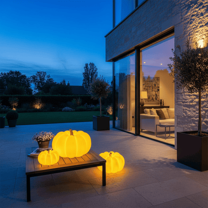 Elvora Floor Light | Halloween Glowing Pumpkin Design