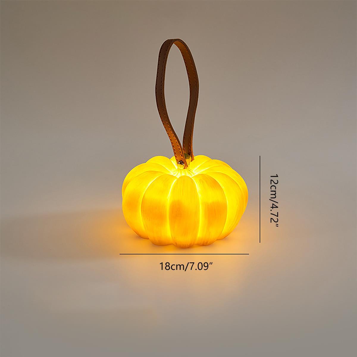 Elvora Floor Light | Halloween Glowing Pumpkin Design