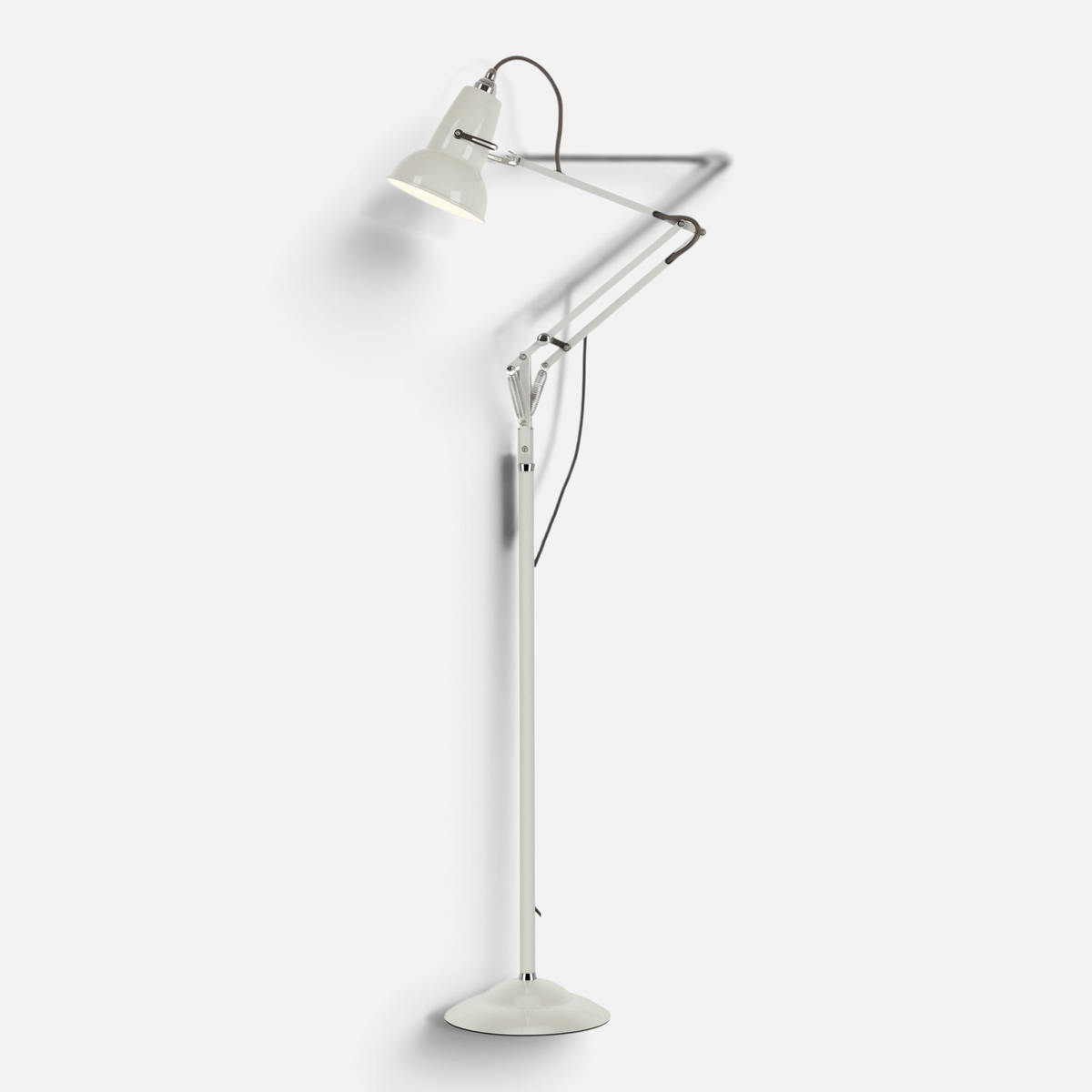 Elvora Floor Light | Industrial Spring Balance Design