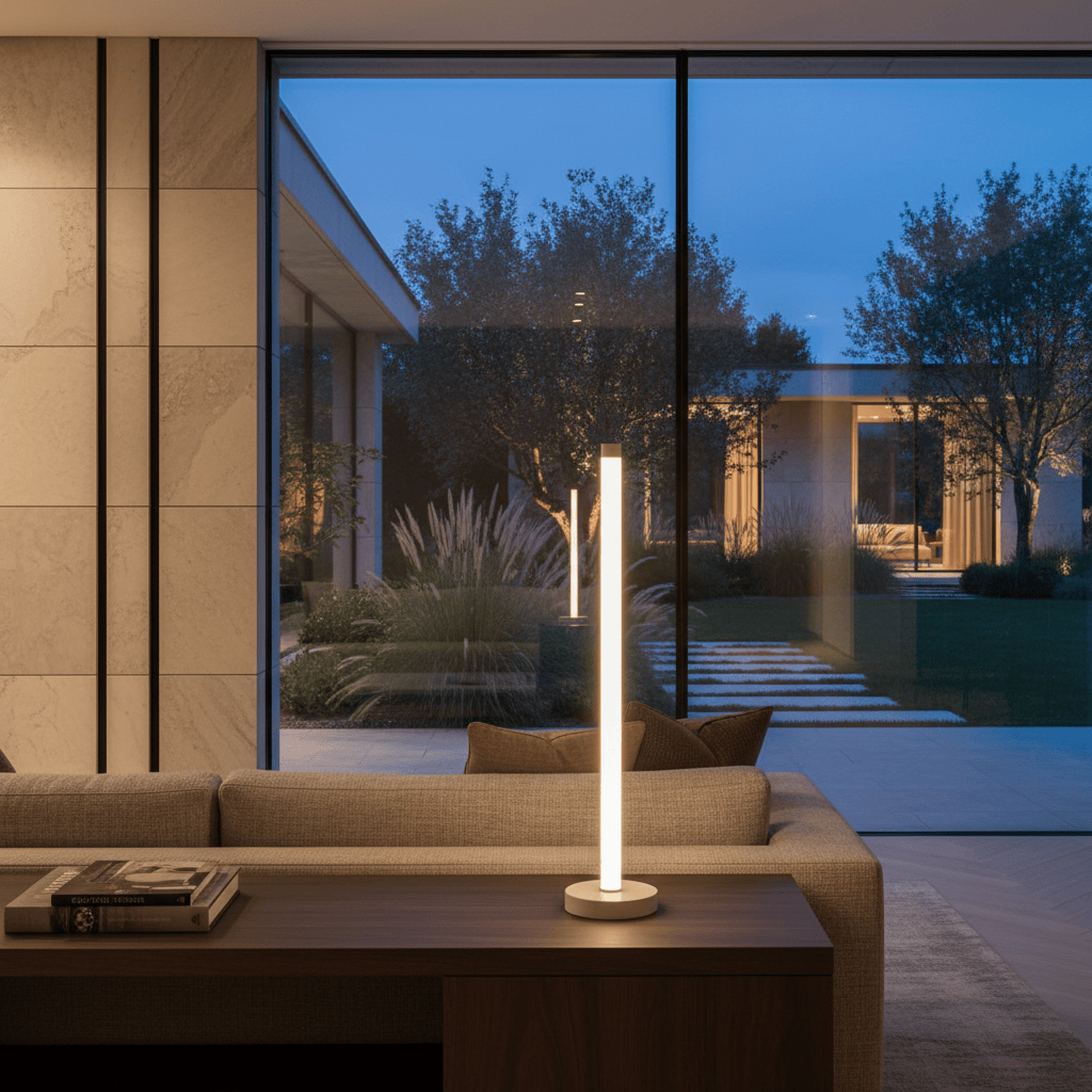 Elvora Floor Light | Minimalist Vertical Strip Design