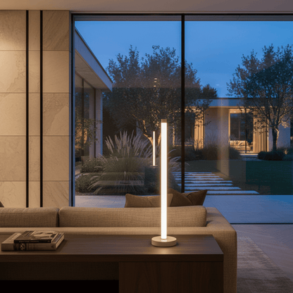 Elvora Floor Light | Minimalist Vertical Strip Design