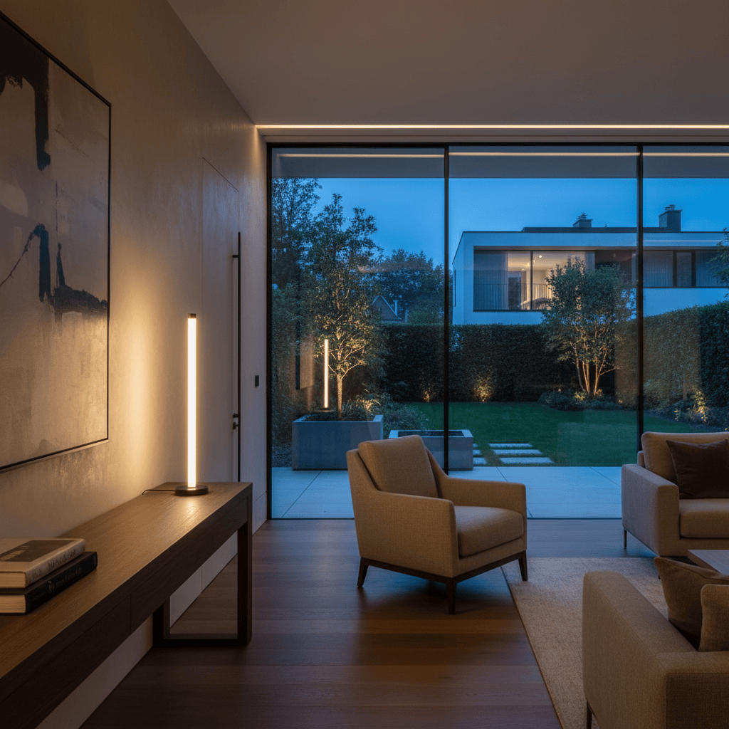 Elvora Floor Light | Minimalist Vertical Strip Design