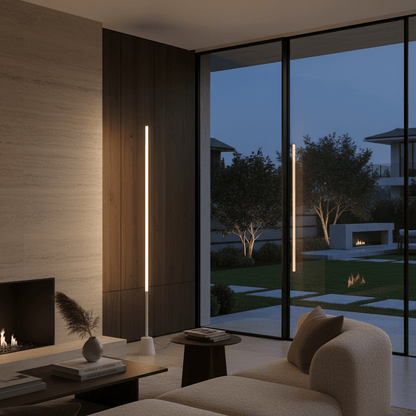 Elvora Floor Light | Minimalist Vertical Strip Design