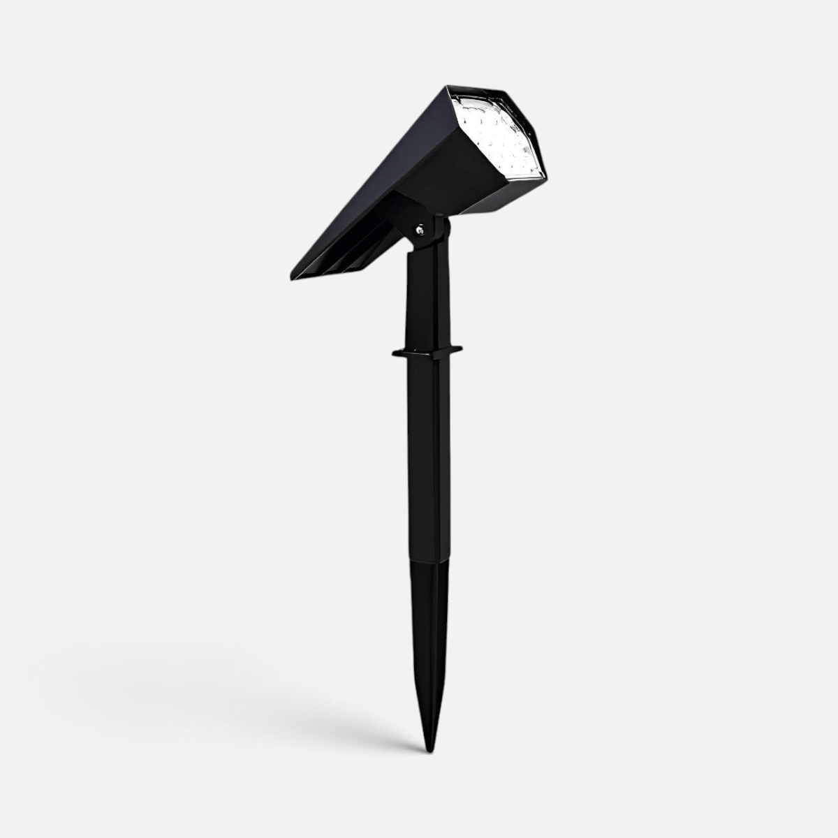 Elvora Floor Light | Multi-LED Solar Spotlight Design